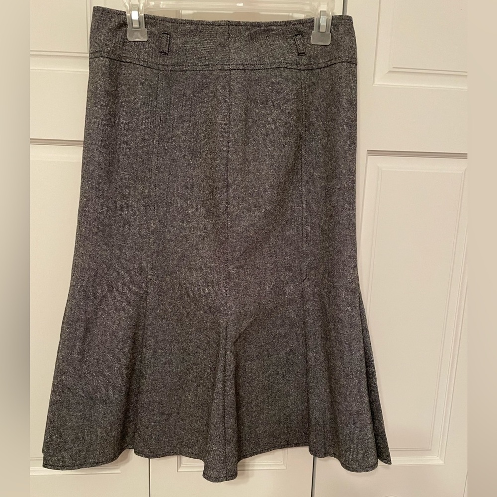 Vintage fit and flare grey skirt US size 6